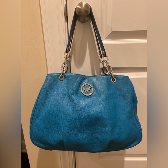 Michael kors Fulton pebble leather chain large tote - Picture 1 of 16